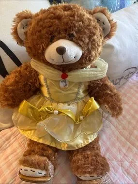 Toys | Disney Belle Build A Bear Beauty And The Beast Bear Nwot | Poshmark